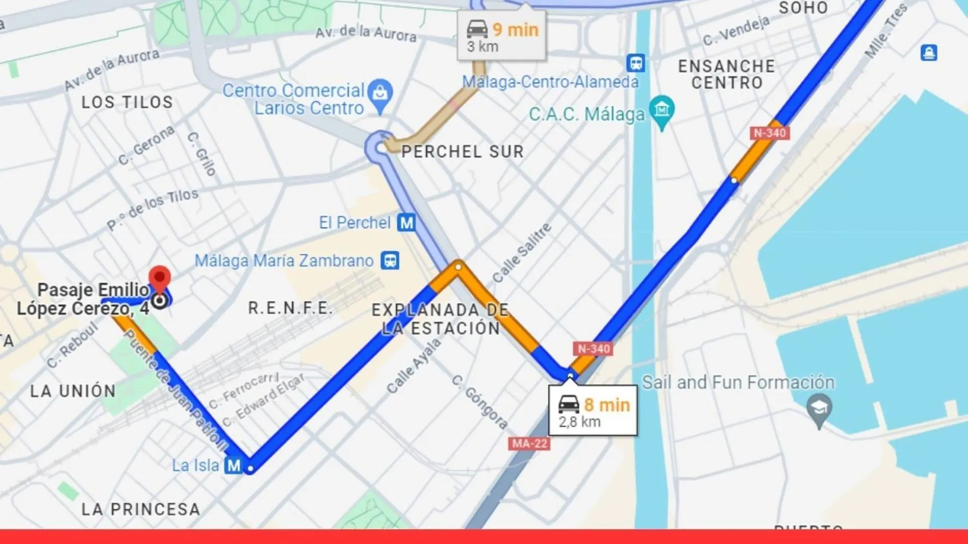 Estudio Maria Zambrano - A Pasos De La Estacion Málaga Appartement